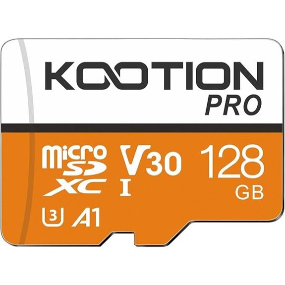 KOOTION 128GB Micro SDXC UHS-I U3 V30 Memory Card