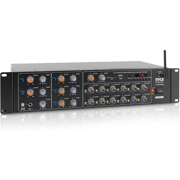 Pyle 12-Channel Power Amplifier with Bluetooth