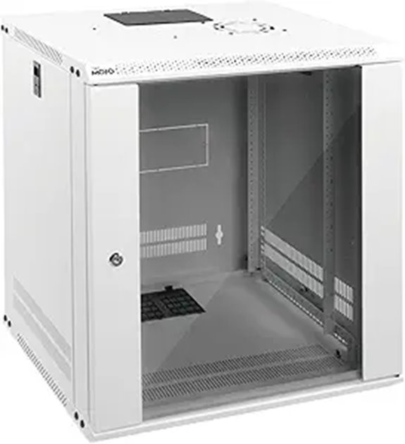 Tecmojo 12U Wall Mount Network Cabinet with Lock