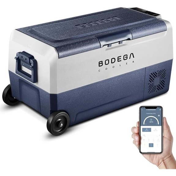 BODEGACOOLER 12V Car Refrigerator with APP Control