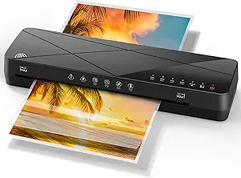 Crenova 13-Inch Laminator Machine with Auto Off