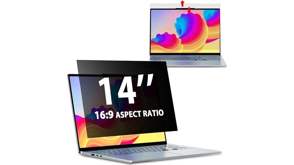 14 inch laptop privacy screen