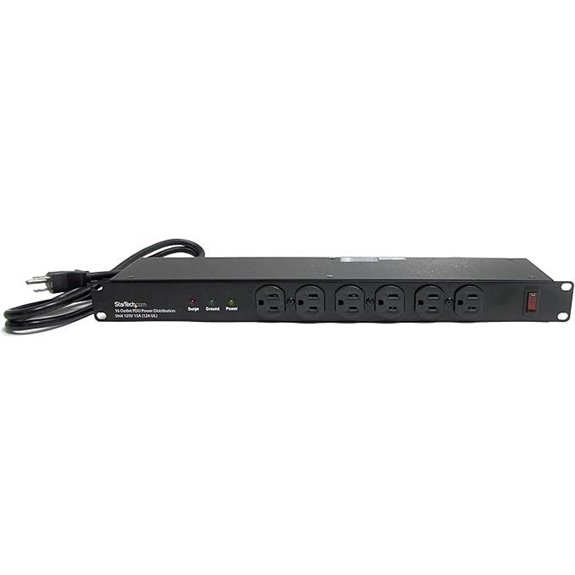 StarTech 16-Outlet 1U Rack PDU Power Strip