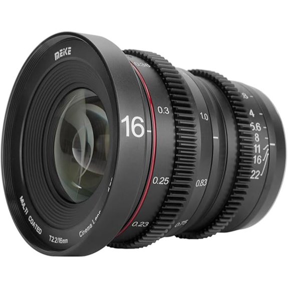 MEKE 16mm T2.2 Cine Lens for Micro Four Thirds