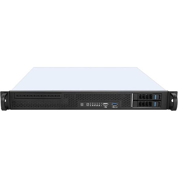 19-Inch 1U Rackmount Server Chassis with Hot Swap Bays