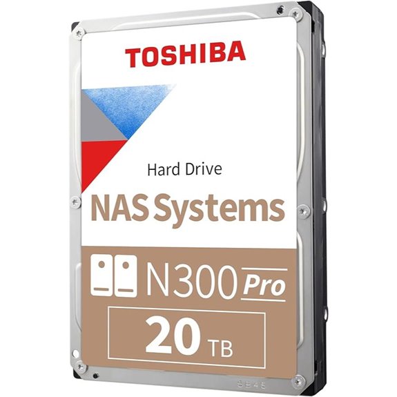 Toshiba N300 PRO 20TB Business NAS Hard Drive