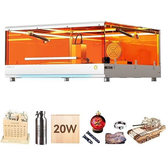 TOOCAA 20W Laser Engraver with Air Assist