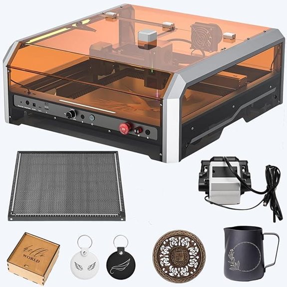Genmitsu L8 20W Laser Engraver with Enclosure