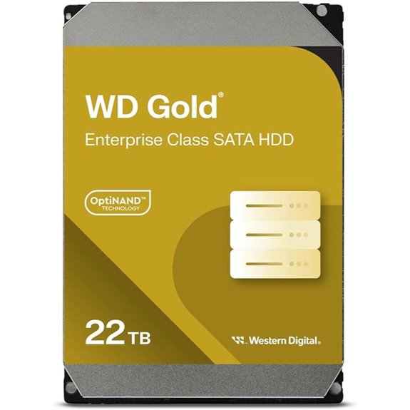 WD Gold 22TB Enterprise SATA Hard Drive