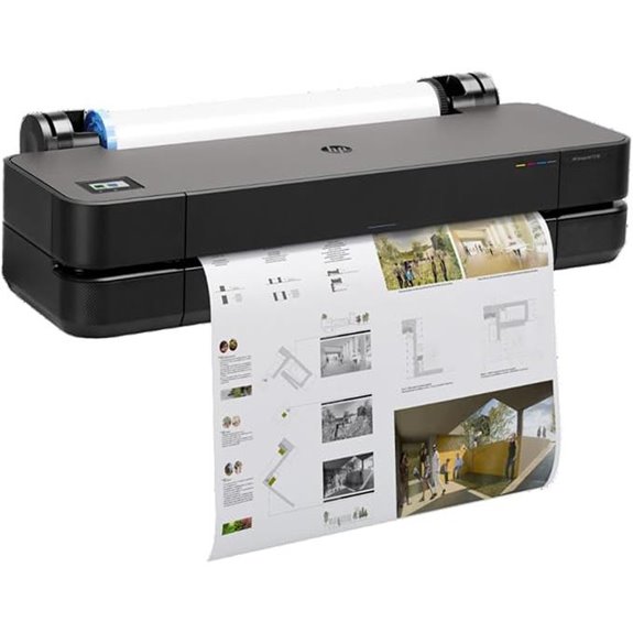 HP DesignJet T230 24-inch Large Format Plotter Printer