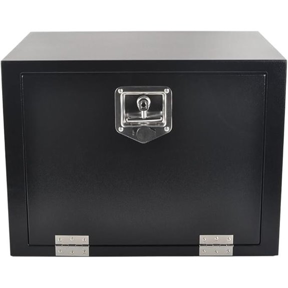 24-Inch Steel Truck Tool Box with T-Handle Latch