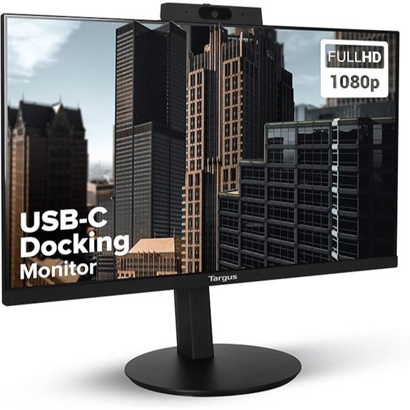 Targus 24-inch USB-C Docking Monitor with Adjustable Height