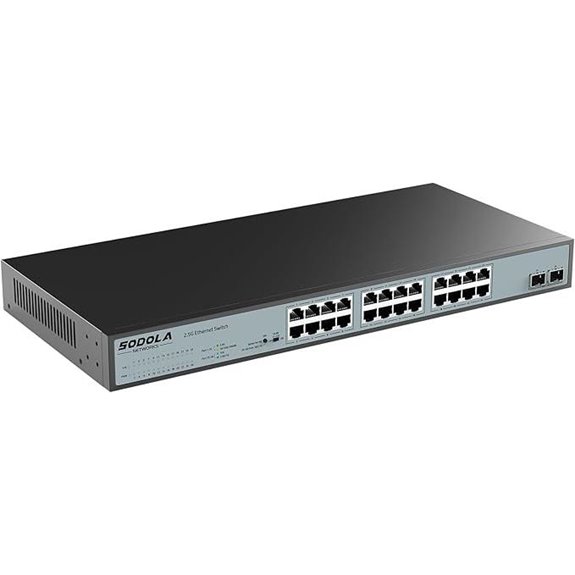 SODOLA 24-Port 2.5Gb Unmanaged Ethernet Switch