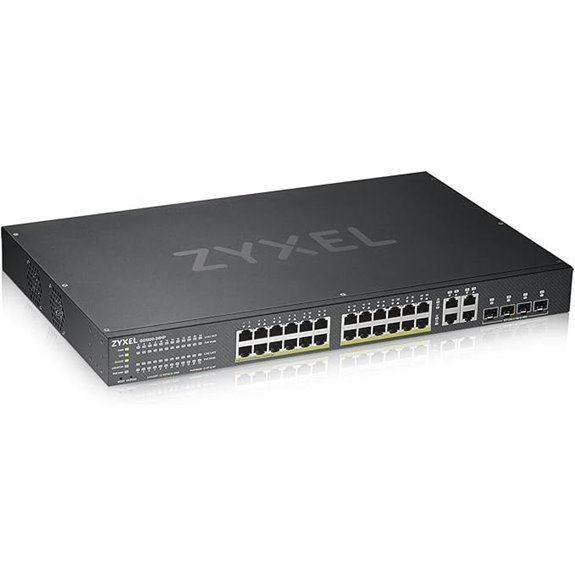 Zyxel 24-Port Gigabit PoE+ Switch with Hybrid Cloud