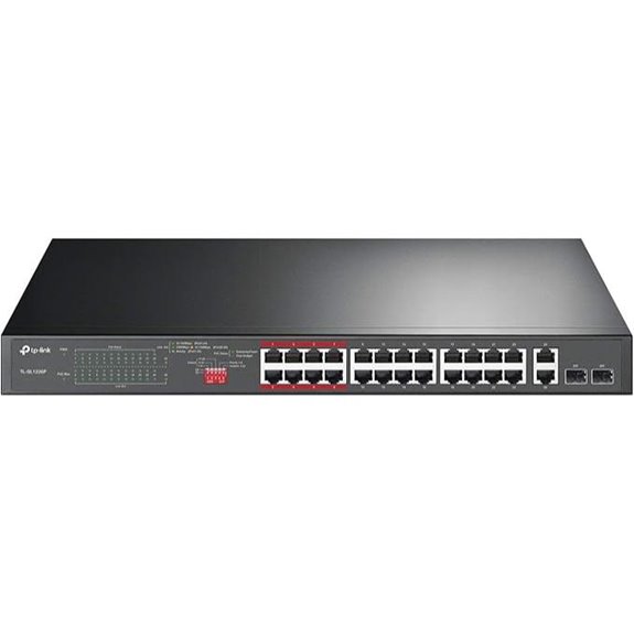 TP-Link 24-Port Gigabit PoE Switch with Uplink