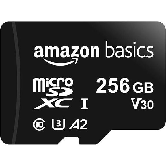 Amazon Basics 256GB Micro SDXC Memory Card