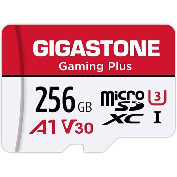 GIGASTONE 256GB Micro SD Card for Switch & Steam
