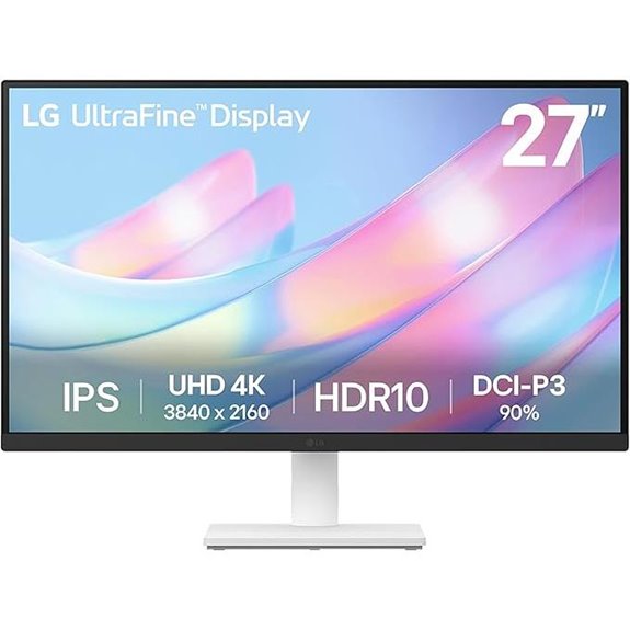 LG 27US500-W 27-Inch 4K UHD HDR IPS Monitor