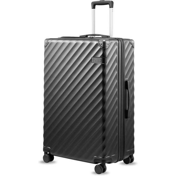 KVC 28-Inch Expandable Spinner Luggage Suitcase