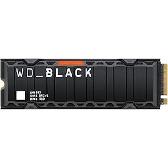 WD_BLACK 2TB SN850X NVMe SSD with Heatsink