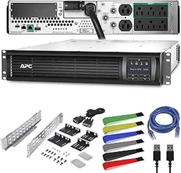 APC Smart-Connect 3000VA Rack UPS with Accessories