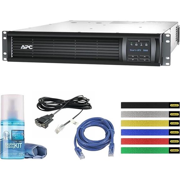 APC 3000VA Smart UPS with Ethernet and Accessories