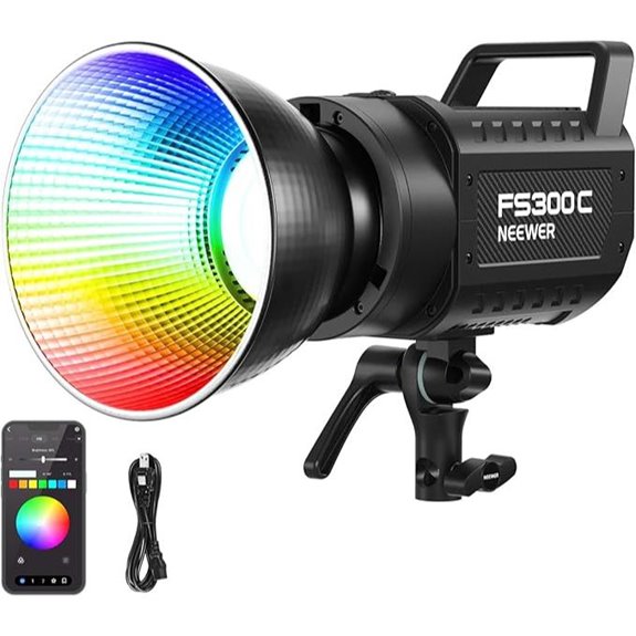 NEEWER 300W RGB LED Video Light with App Control