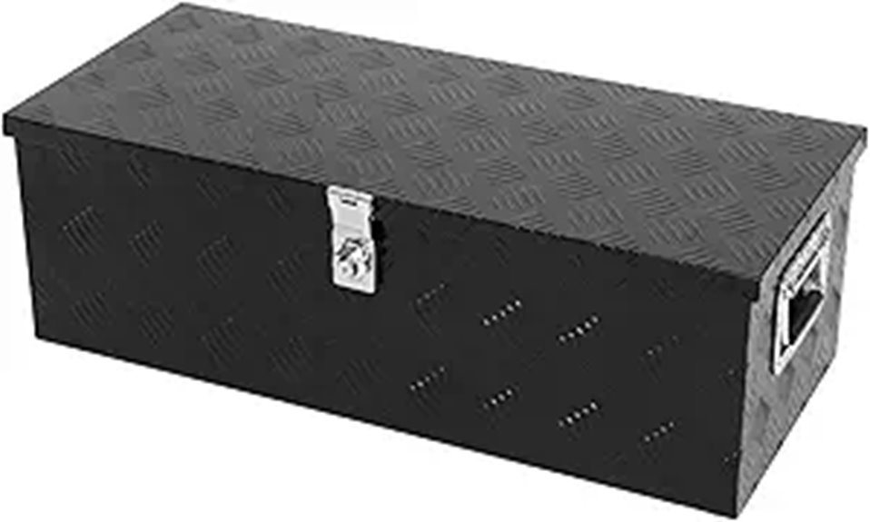 Confote 30-Inch Aluminum Truck Tool Box with Lock