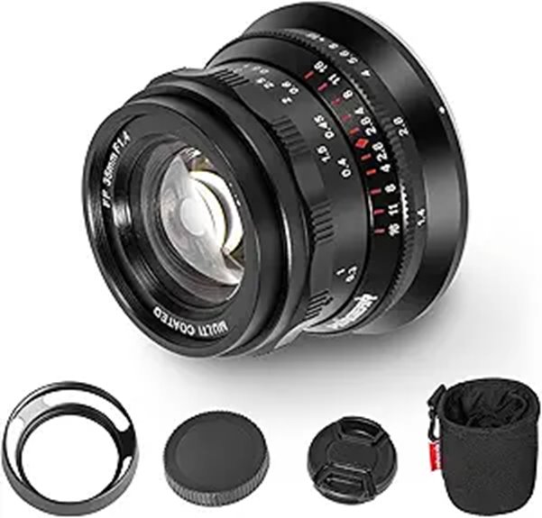 PERGEAR 35mm F1.4 Full-Frame Manual Focus Lens