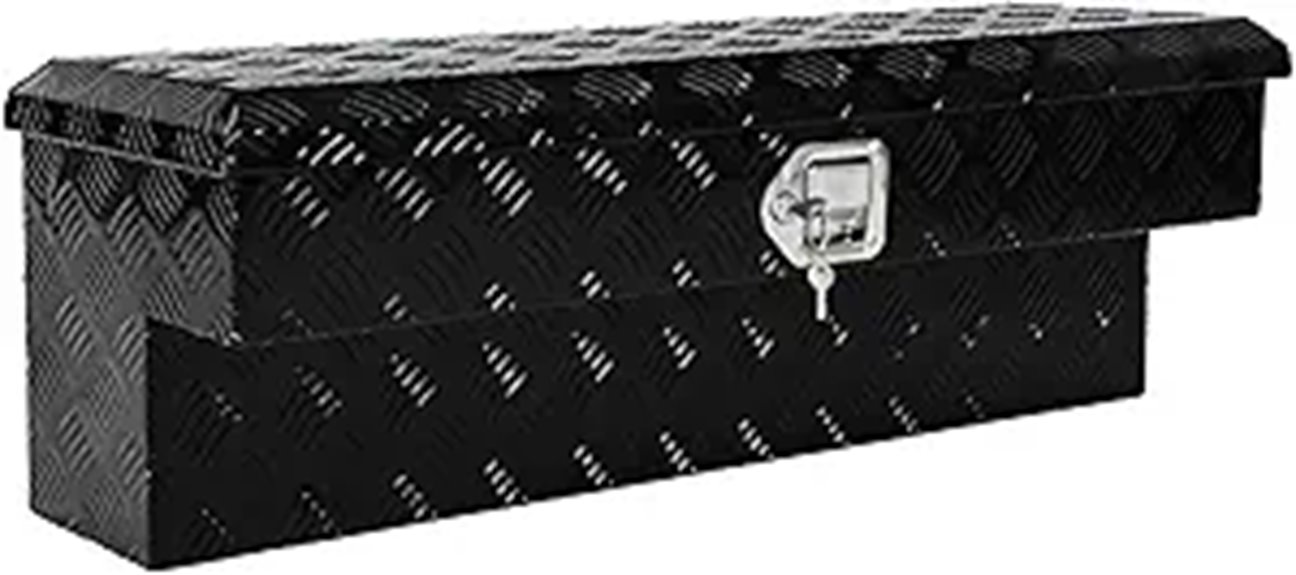 36 Inch Aluminum Truck Bed Tool Box with Lock