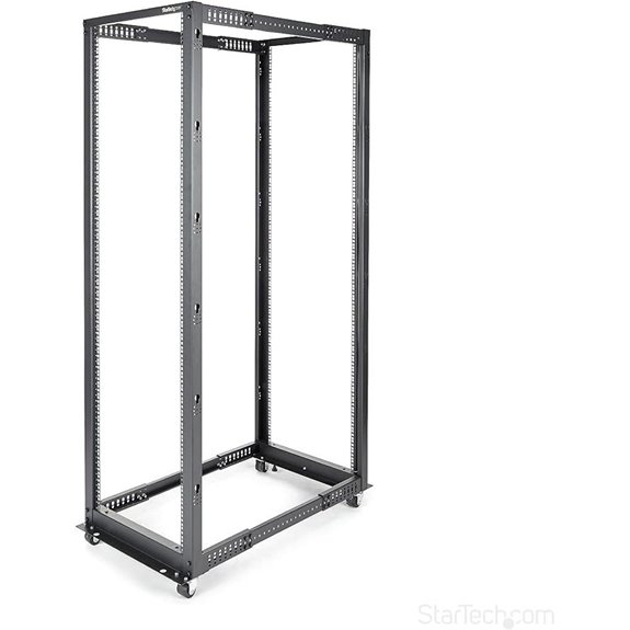 StarTech 42U Mobile Open Frame Server Rack