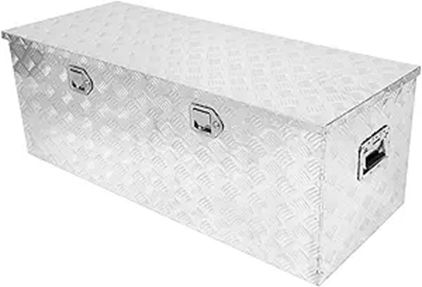 Confote 48-Inch Aluminum Truck Bed Toolbox