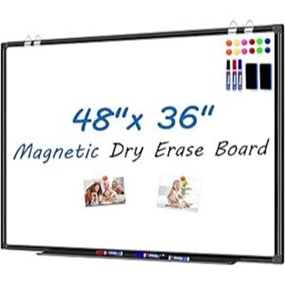 Magnetic Whiteboard Wall Mount 48