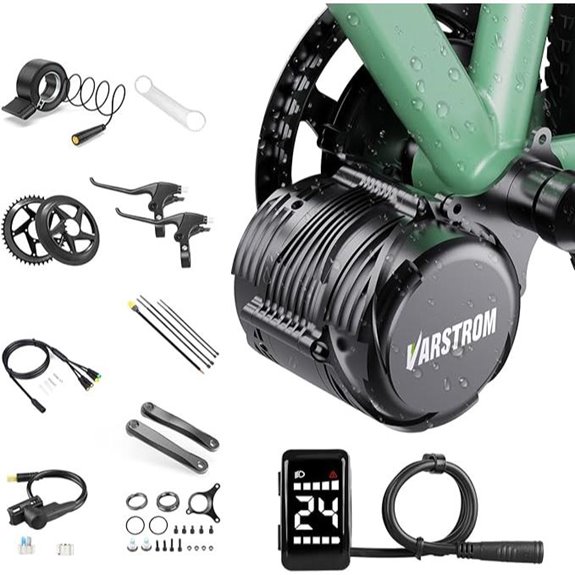 TSDZ8 48V750W Mid Drive Ebike Conversion Kit
