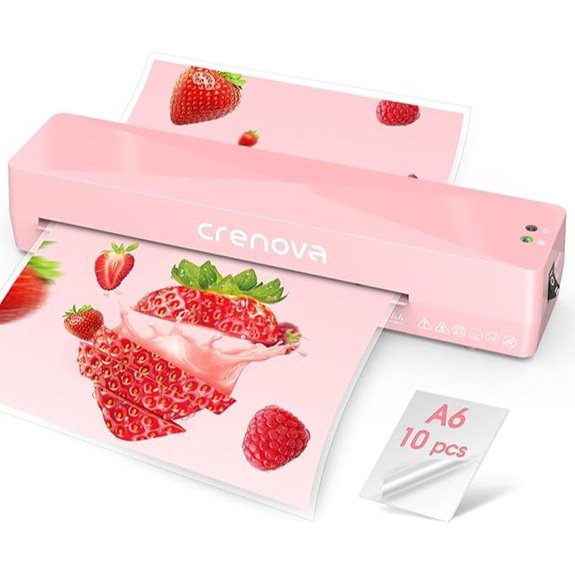 Crenova A4 Laminator 4-in-1 with Pouches
