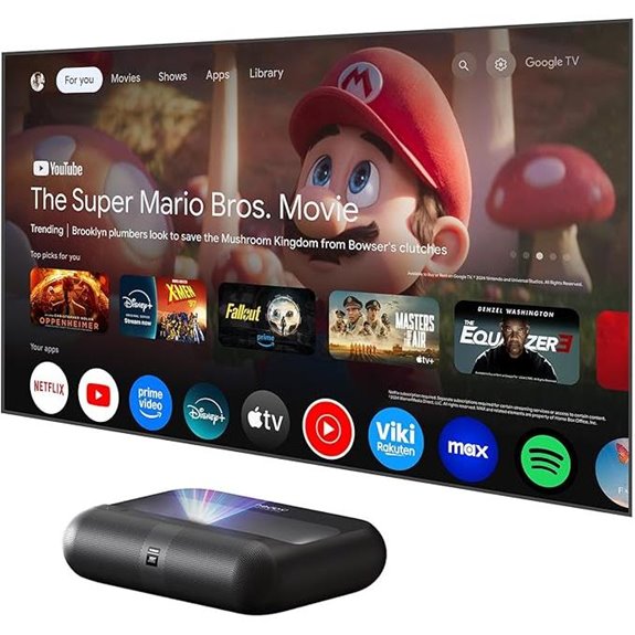 Yaber K300s 4K Short Throw Laser Projector