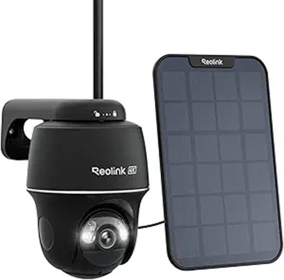 Reolink 4K Solar Wireless Security Camera with Pan Tilt