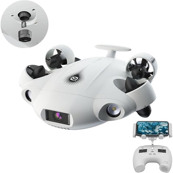 4k underwater drone kit