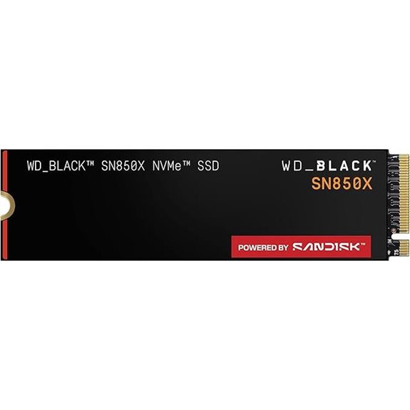 WD_BLACK 4TB SN850X NVMe SSD (Gen4 PCIe)