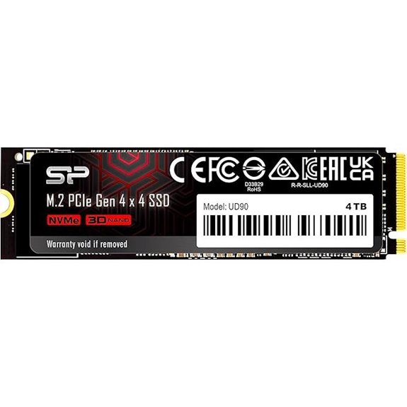 Silicon Power 4TB NVMe PCIe Gen4 M.2 SSD
