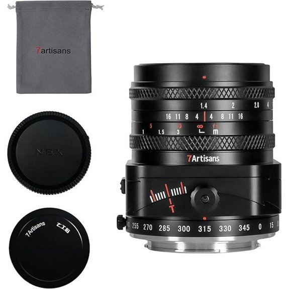 7artisans 50mm F1.4 Tilt-Shift Lens for Micro Four Thirds