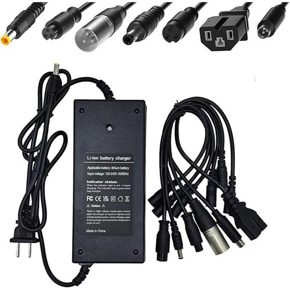 54.6V 4A Universal Fast Charger for E-scooters