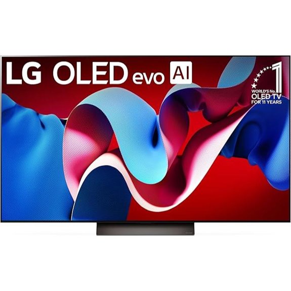 LG 55-Inch OLED evo C4 Smart TV with Remote