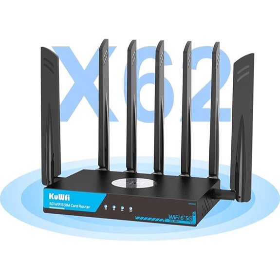 KuWFi 5G Industrial Router with Dual SIM