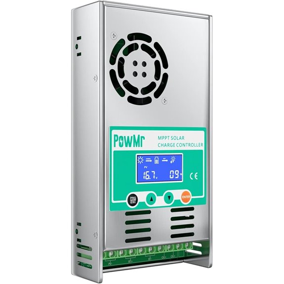 PowMr 60A Solar Charge Controller 12-48V LCD