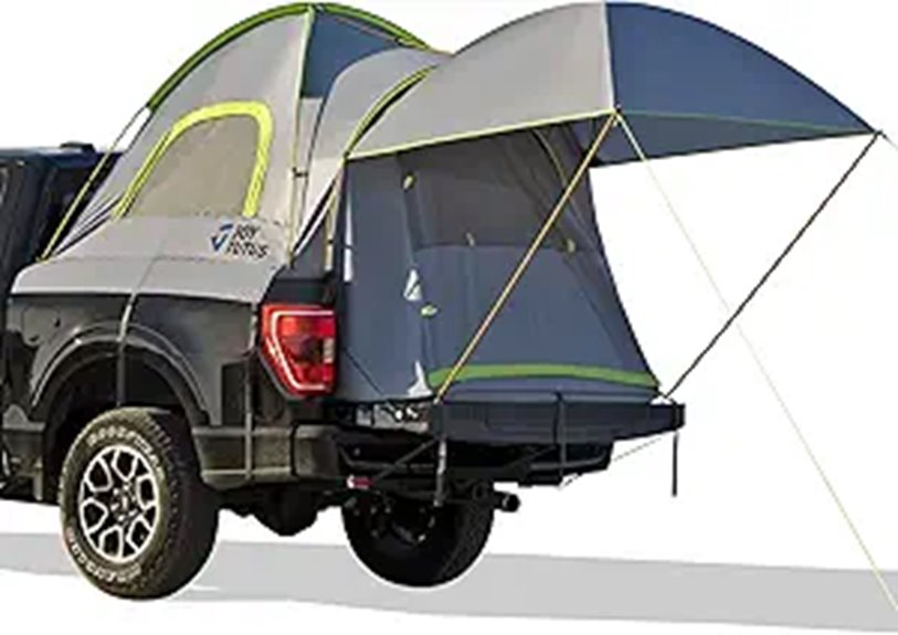 JOYTUTUS 6.5ft Truck Bed Tent with Awning
