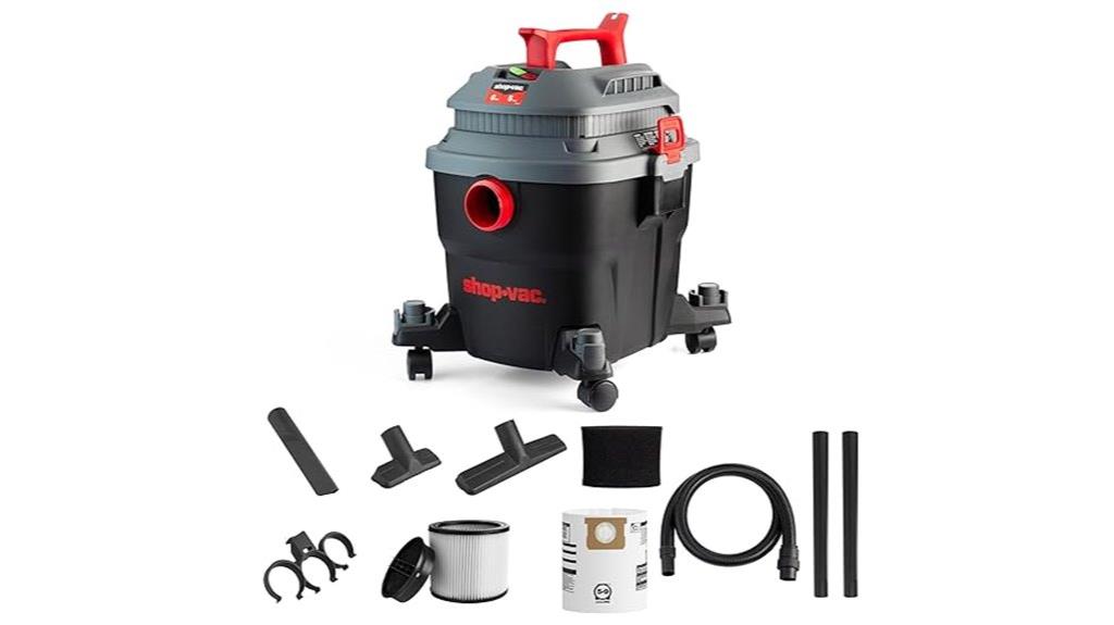 6 gallon shop vacuum