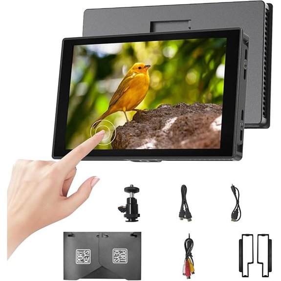 7 inch 4k touch screen