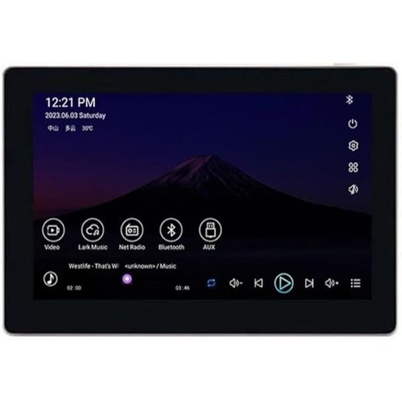 7 Inch Android 11 Smart Home Audio Panel