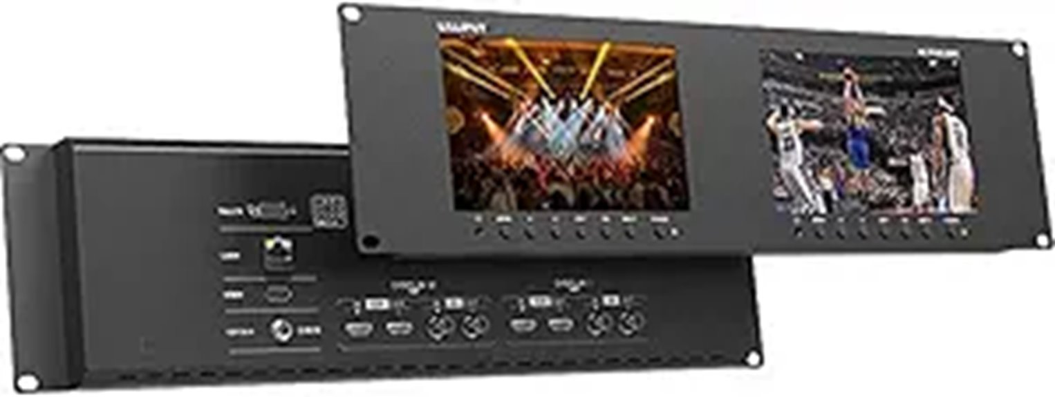 LILLIPUT 7 Rackmount Monitor with 3G-SDI/HDMI